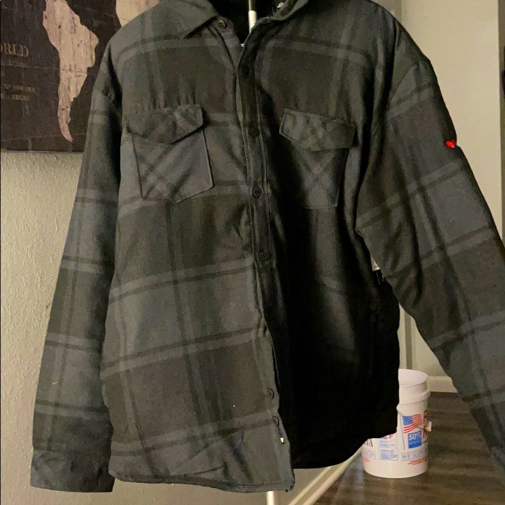 3xl Flannel Jacket